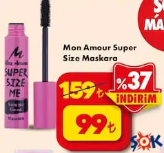 MON AMOUR SUPER SİZE MASKARA MON AMOUR SUPER SİZE MASKARA